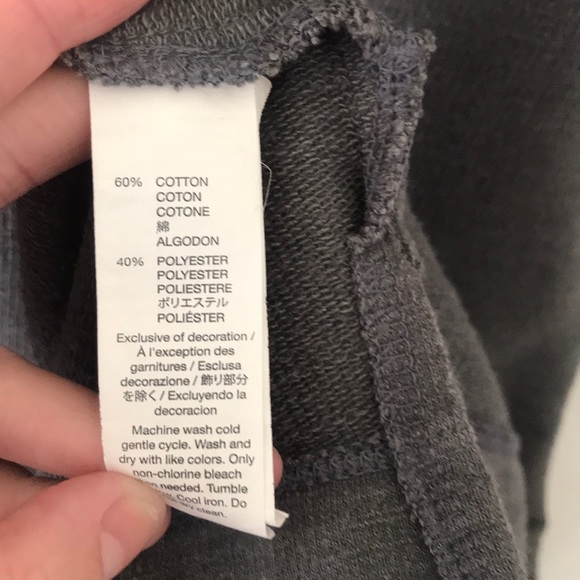 Gap t-shirt dress with faux leather pocket - Picture 4 of 5